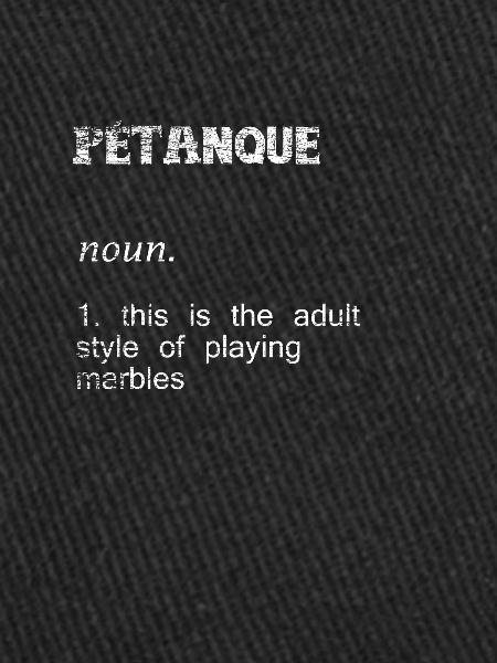 Pétanque gift