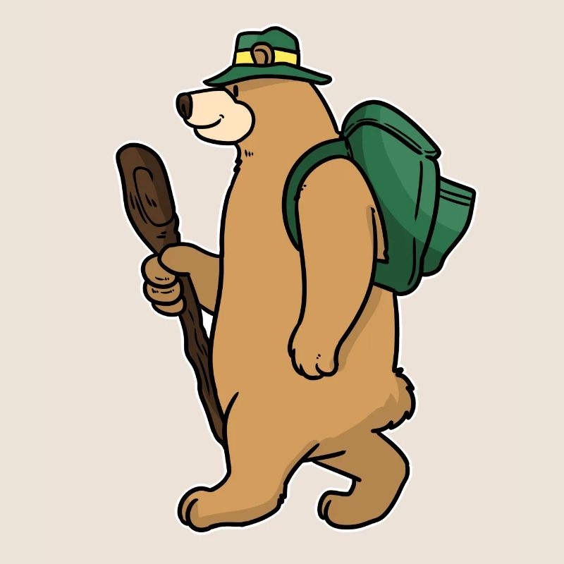 Backpacker Bär