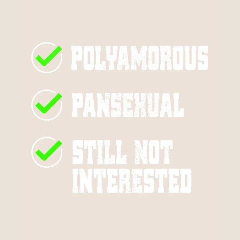 Polyamorous pansexual checklist LGBTQ polyamory