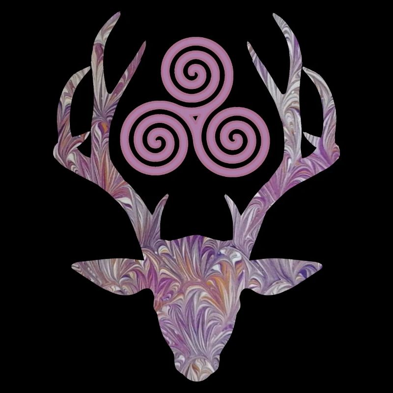 hirschkopf avec triskele e 236