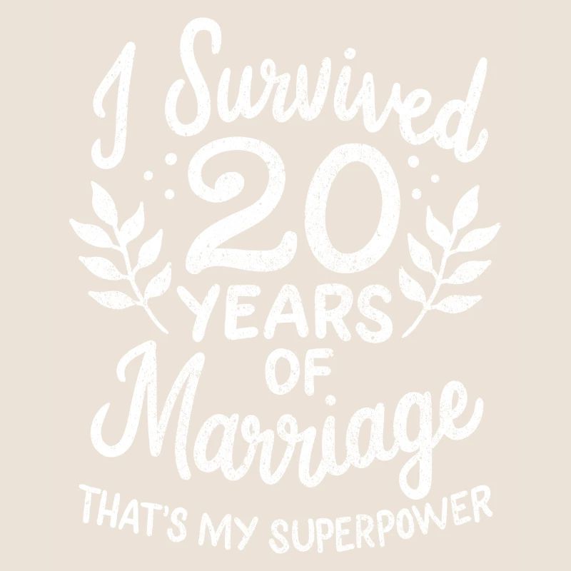 20e anniversaire de mariage a survécu à 20 ans