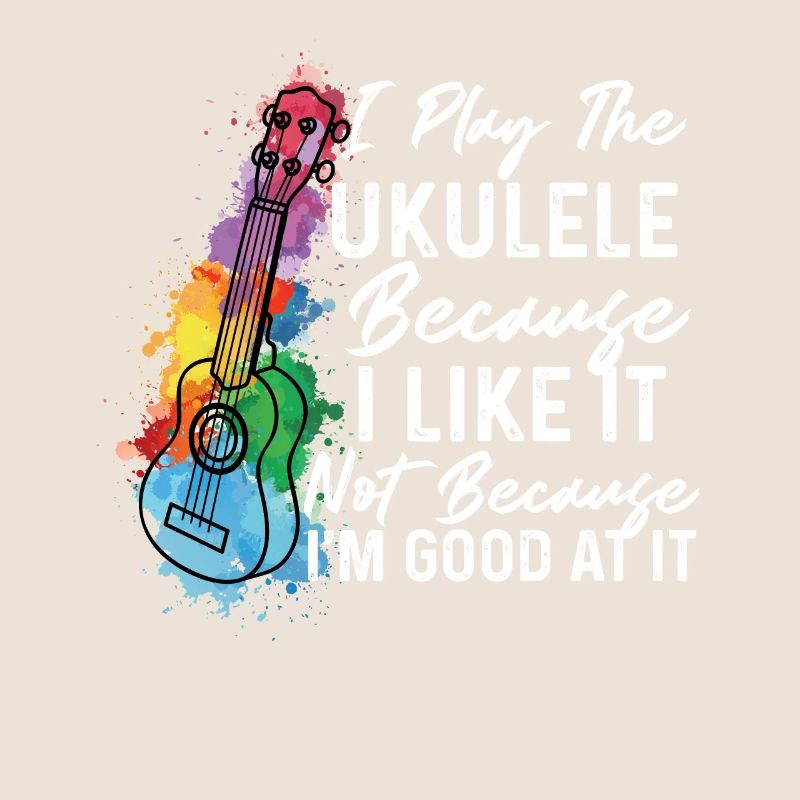 Je joue du ukulélé parce que je l'aime Ukulele Playe