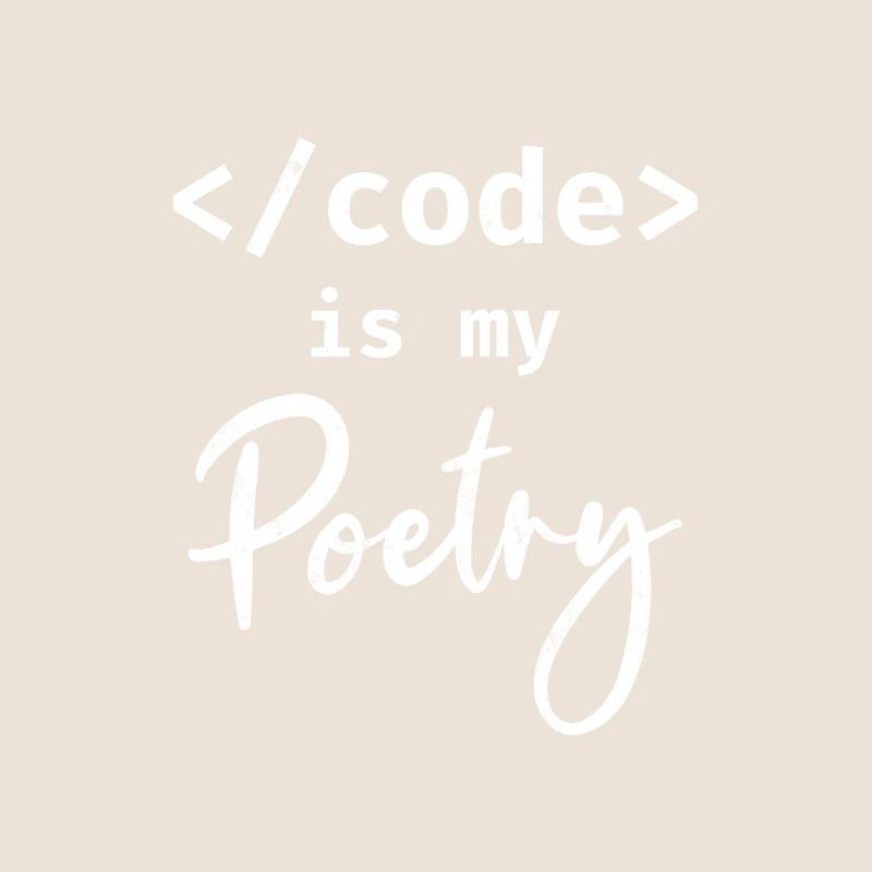 Code Is My Poetry Programmer Coding