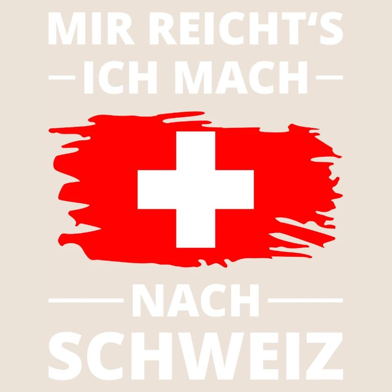 Croix de vacances du drapeau suisse disant "suisse