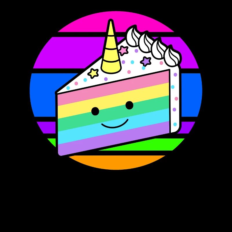 Einhorntorte Einhorn Kuchen Regenbogen