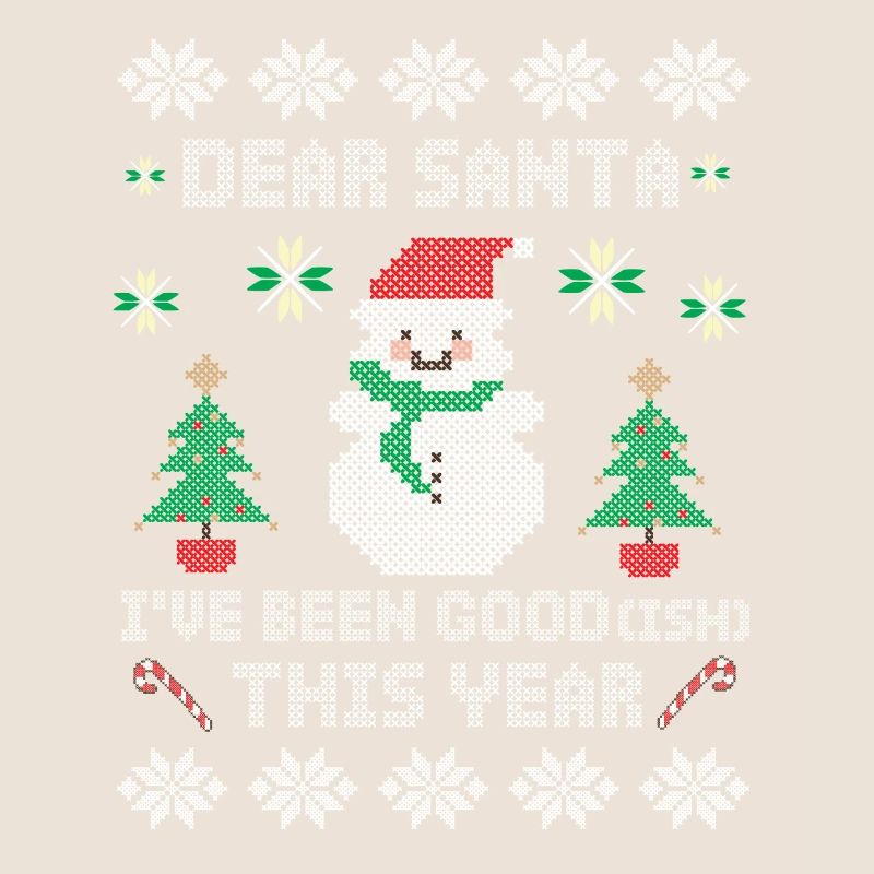 Pull de Noël laid Artig de Noël