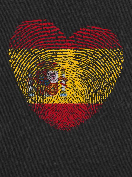 Empreinte digitale du drapeau espagnol