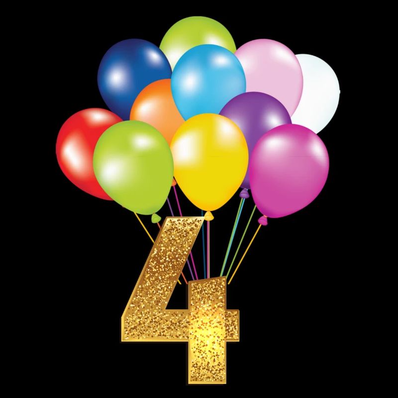 Joyeux anniversaire pour 4 enfants