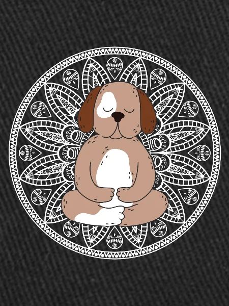 Dog meditation relaxation
