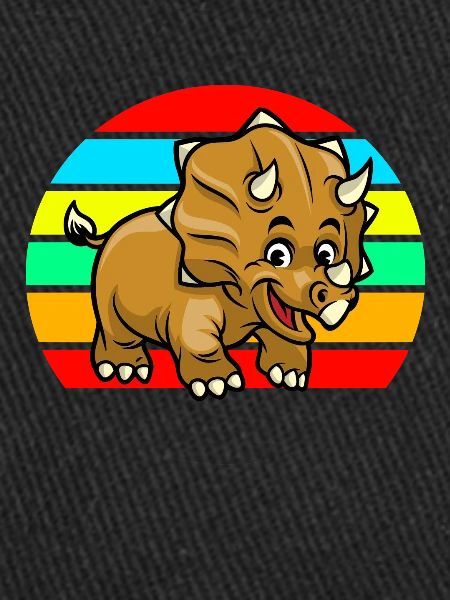 Triceratops sunset