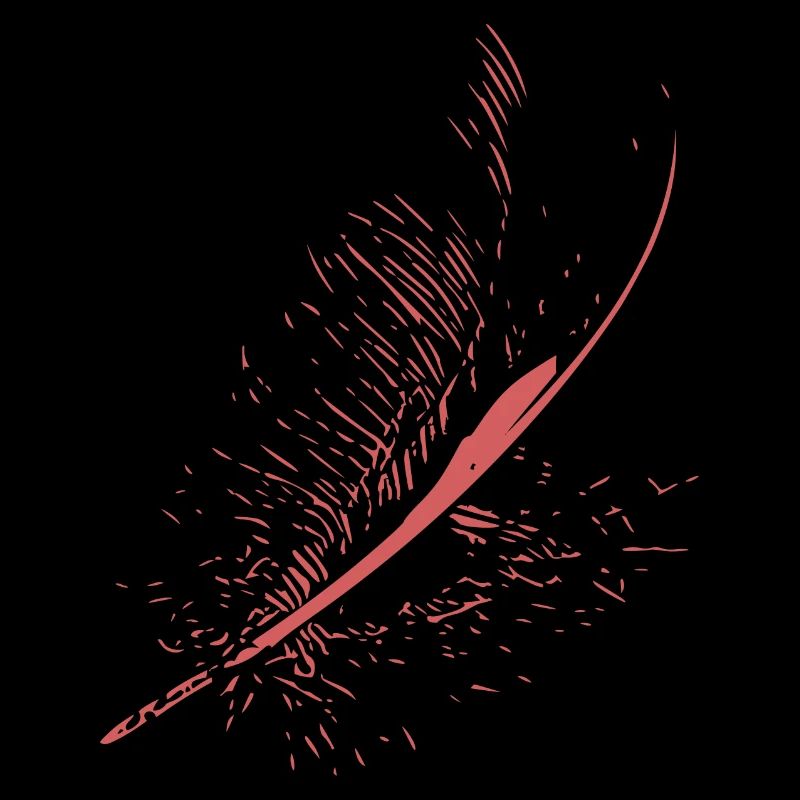 Abstract Feather / Line / Pink / Pattern / Nature