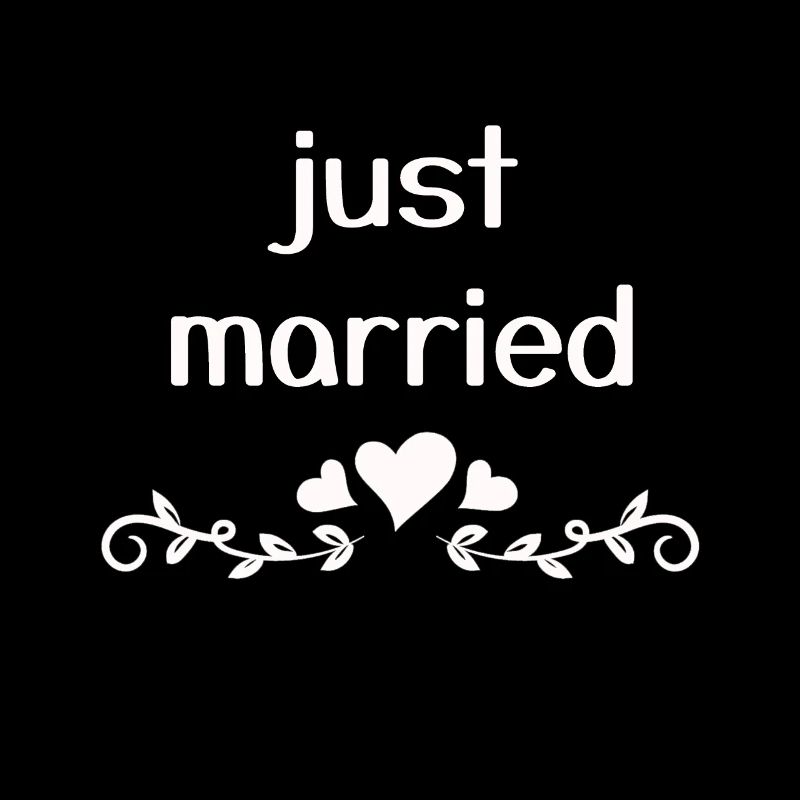 just married