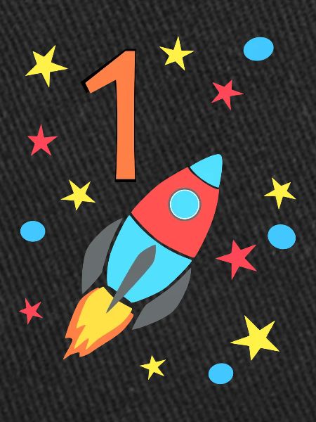 Birthday Rocket 1