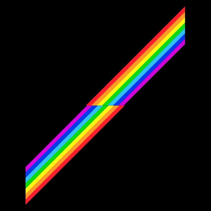 Arc-en-ciel Rainbow Retro cadeau
