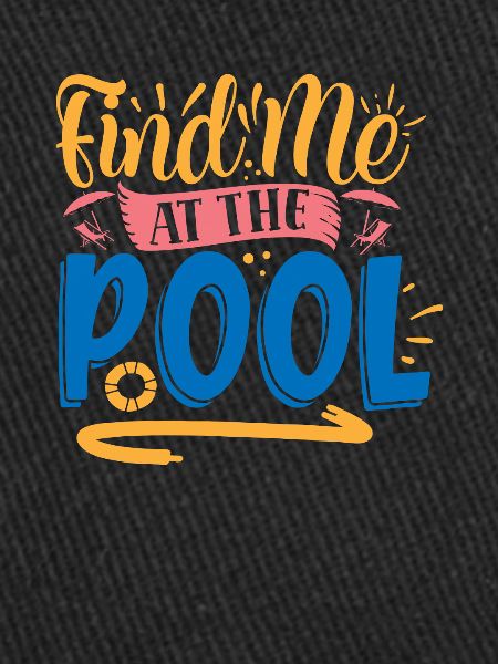 Bin am Pool