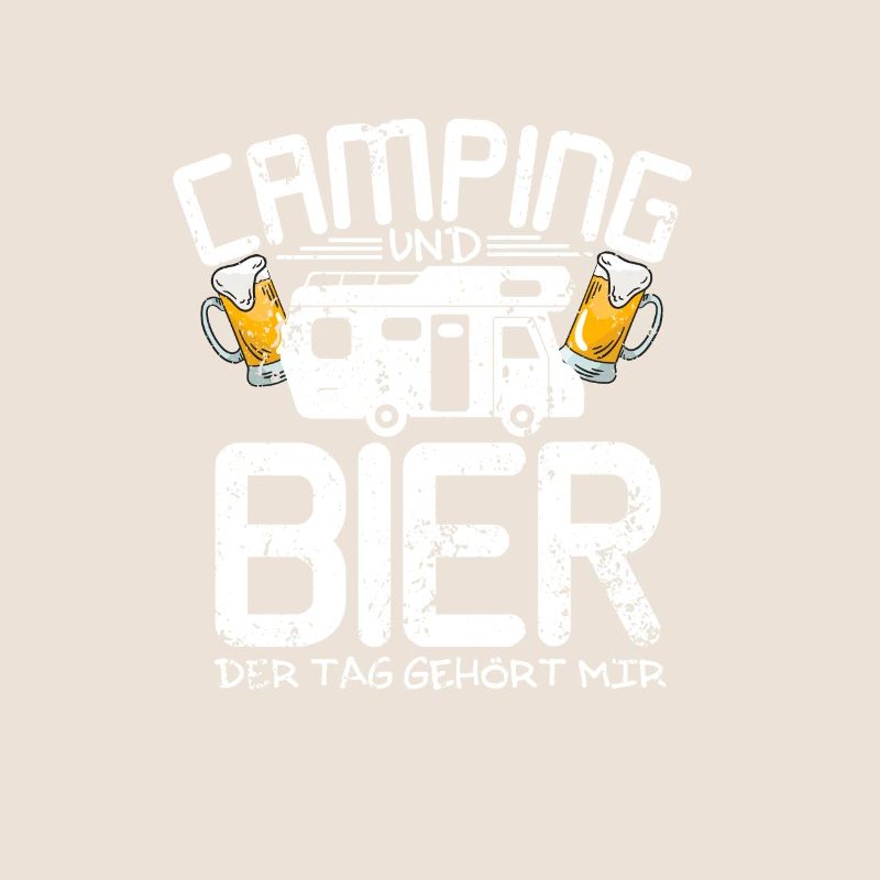 Camping Bier Spruch