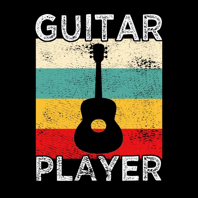 Gitarrist Retro