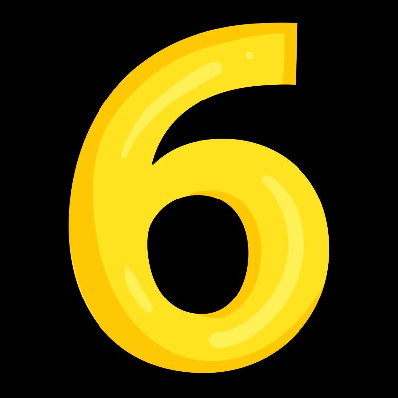 6 jaune