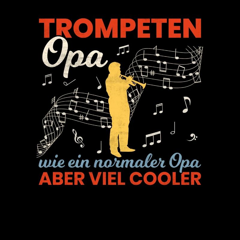 Trompeten Opa Trompeter Trompetenspieler Geschenk