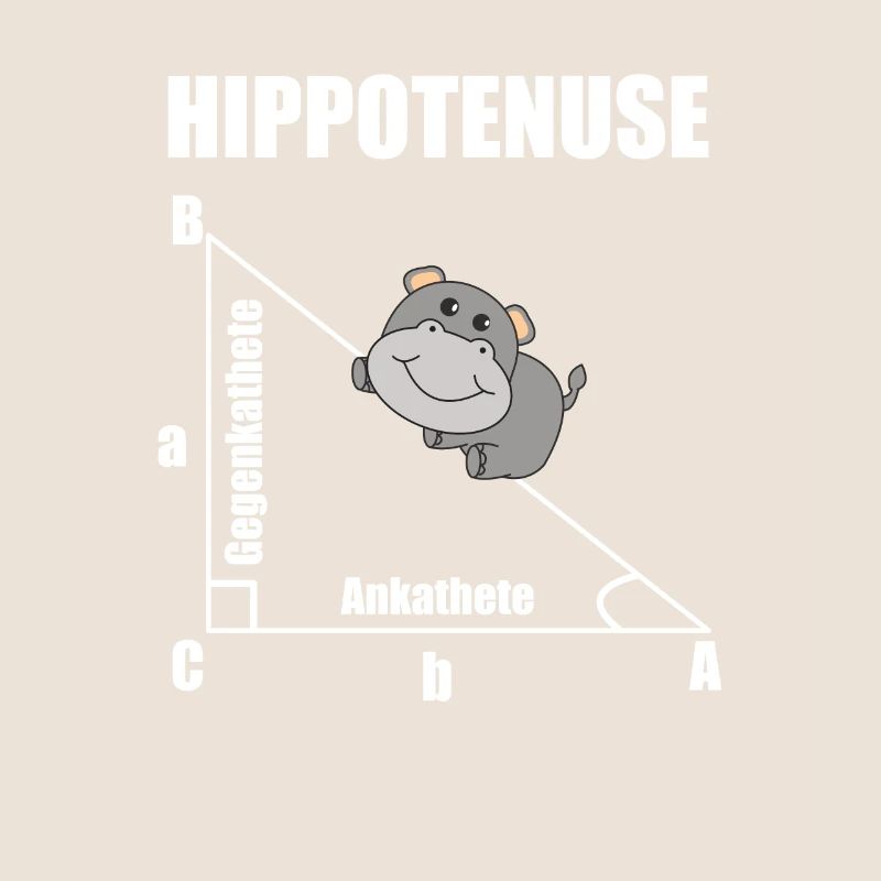 Nerd Geometry Hippotenuse Hypotenuse Math