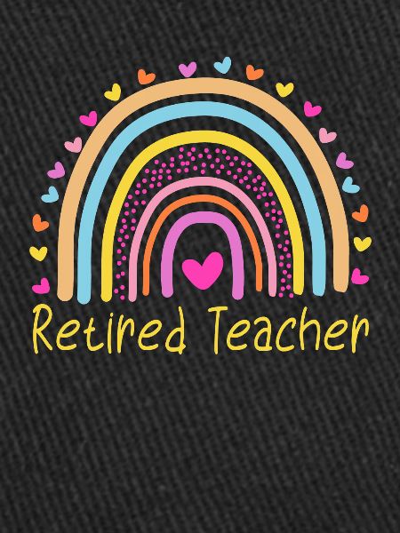 Retired Teacher Rainbow