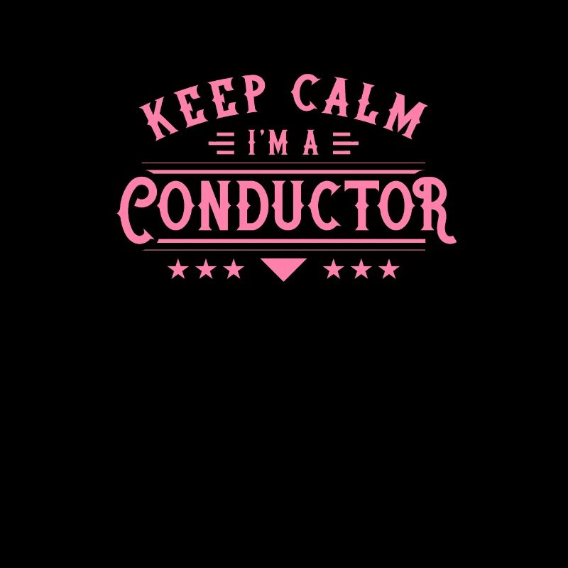 Bleib ruhig ich bin ein Dirigent Dirigentin Sprüch