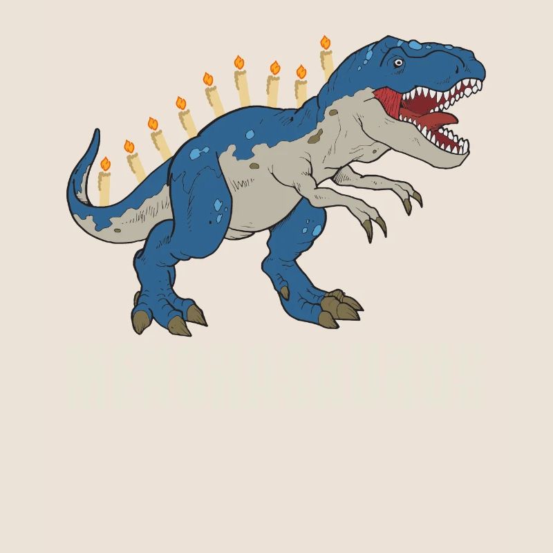 Menorasaurus Rex, Dinosaure TRex Hanoukka