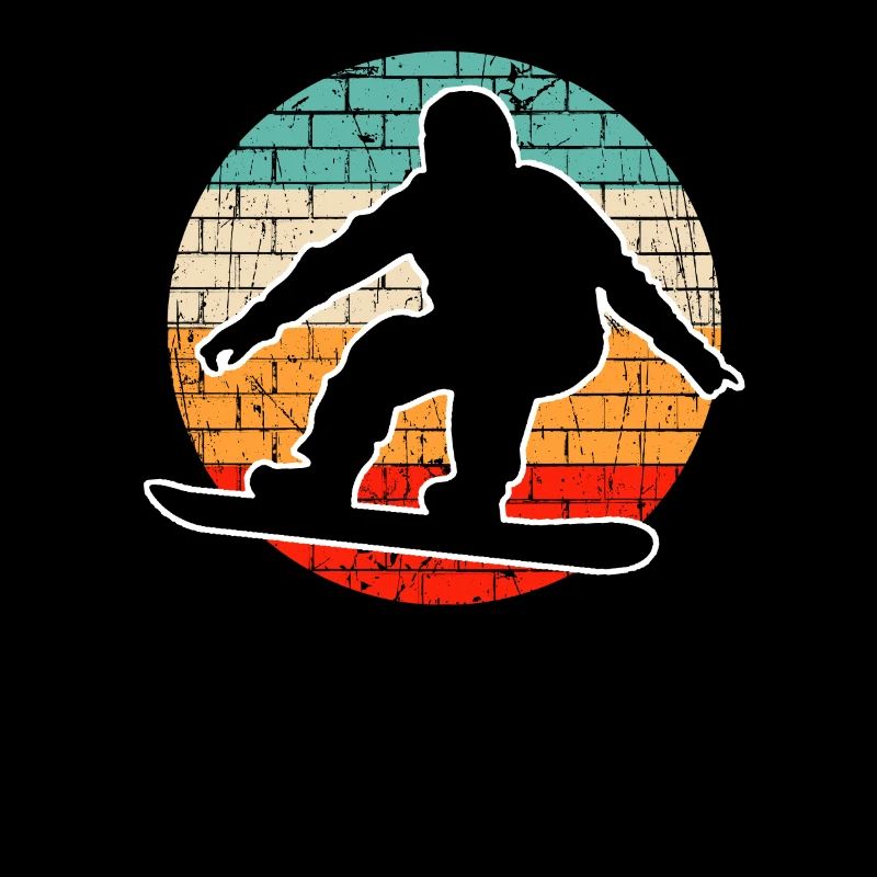 Snowboarding Retro