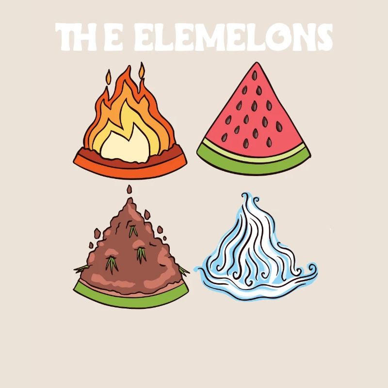 The Elemelons melons in the four elements