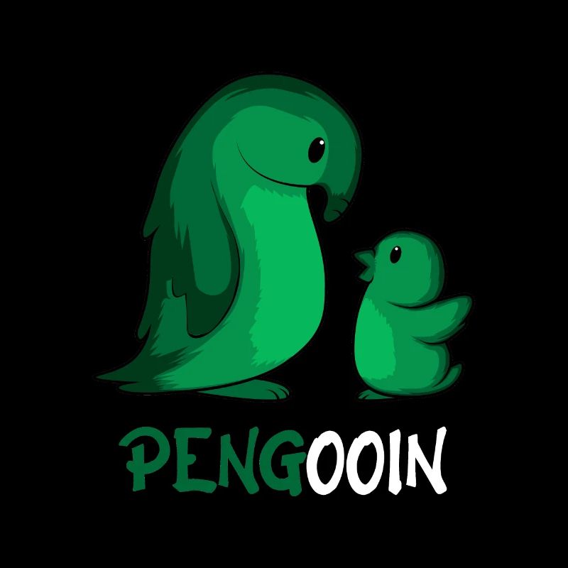 Pengooin Liebevoller Elternteil. Geschenk