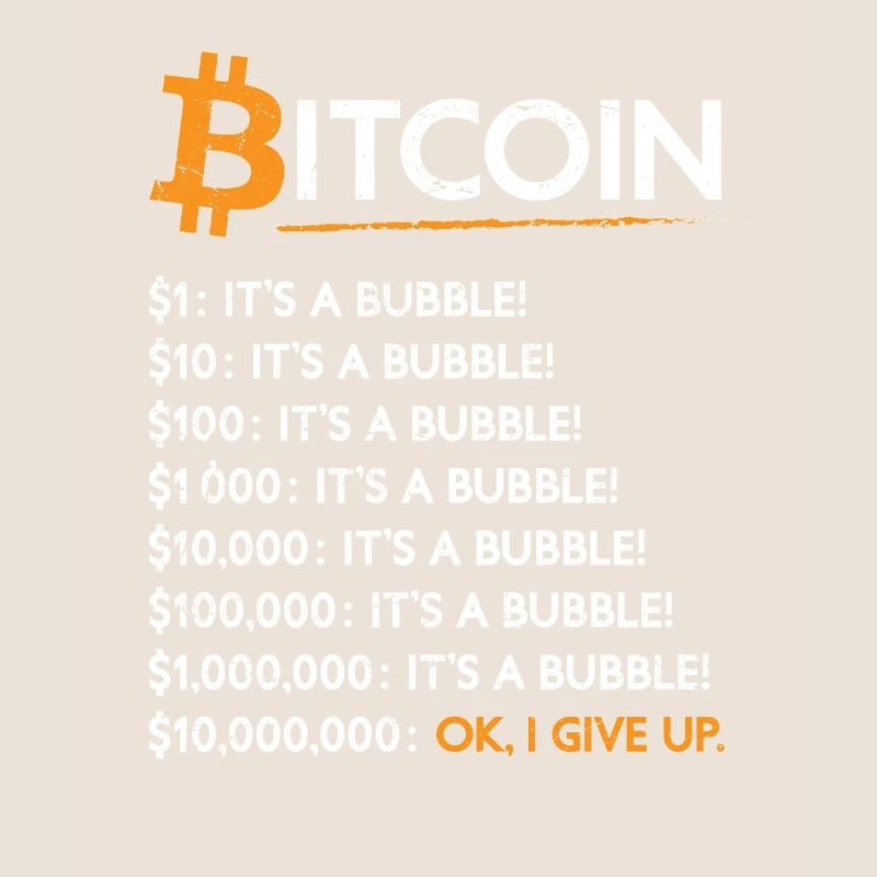 Bitcoin Crypto Bubble Bitcoin It'S