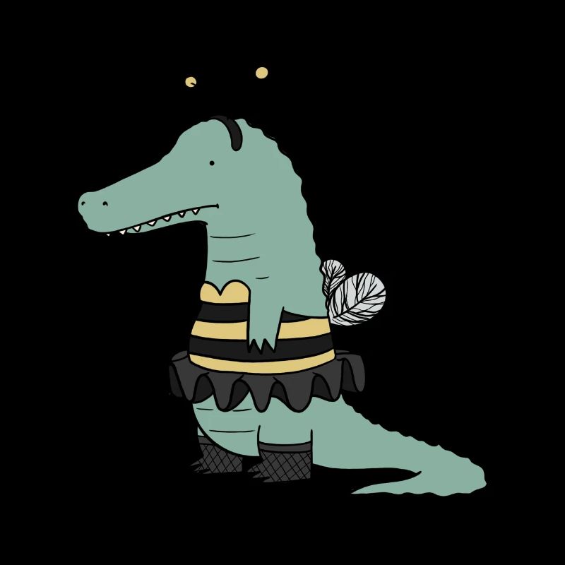 Costume de bourdon crocodile