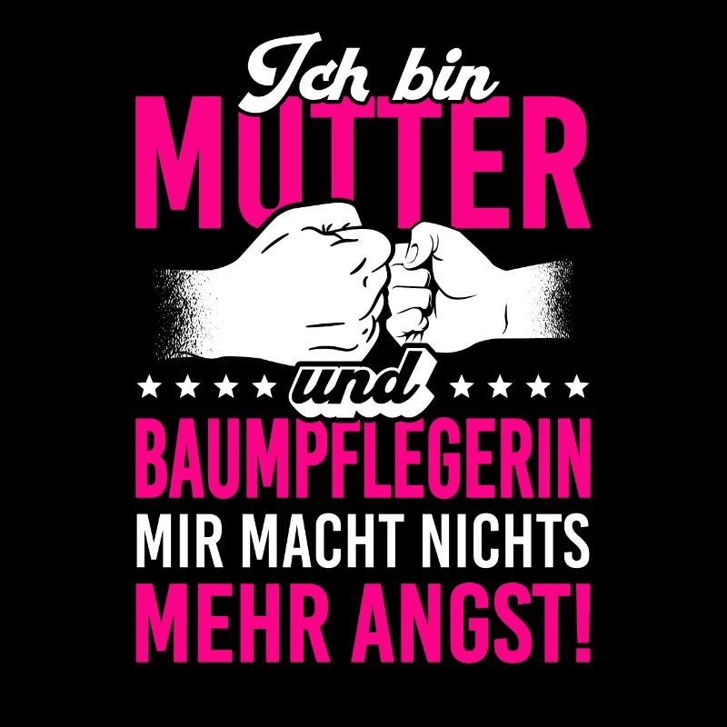 Baumpflegerin Mama Mutter Geschenk Arboristin