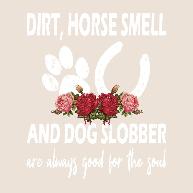 Chiens et chevaux - Odeur de cheval et dog Slobber