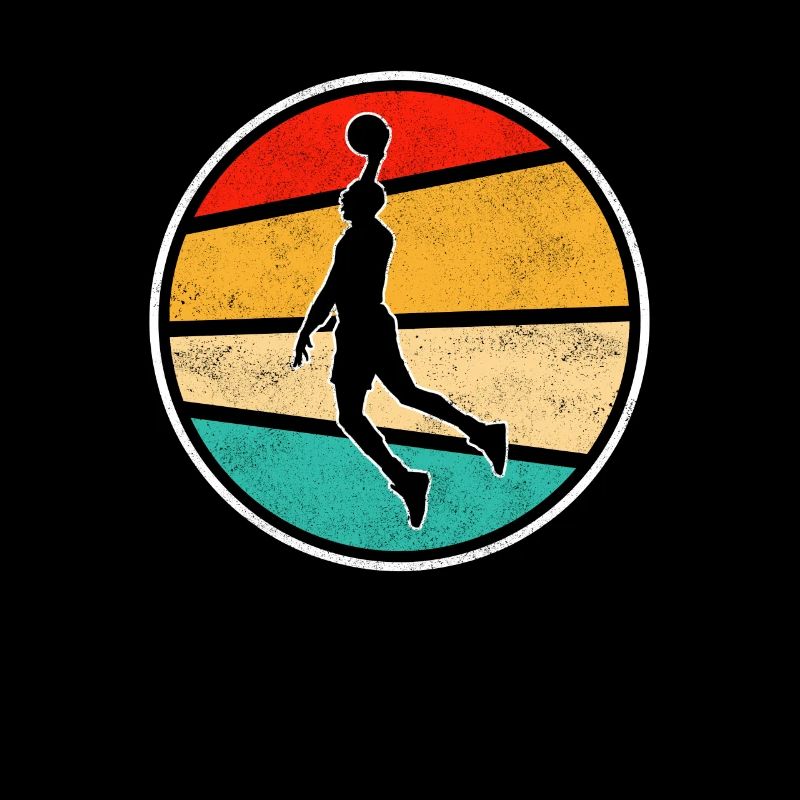 Basketball Retro Logo
