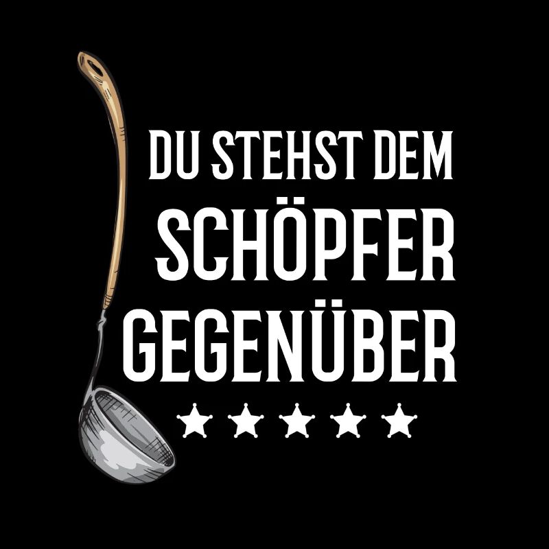 Lustiger Koch Spruch Köche Gastronomie