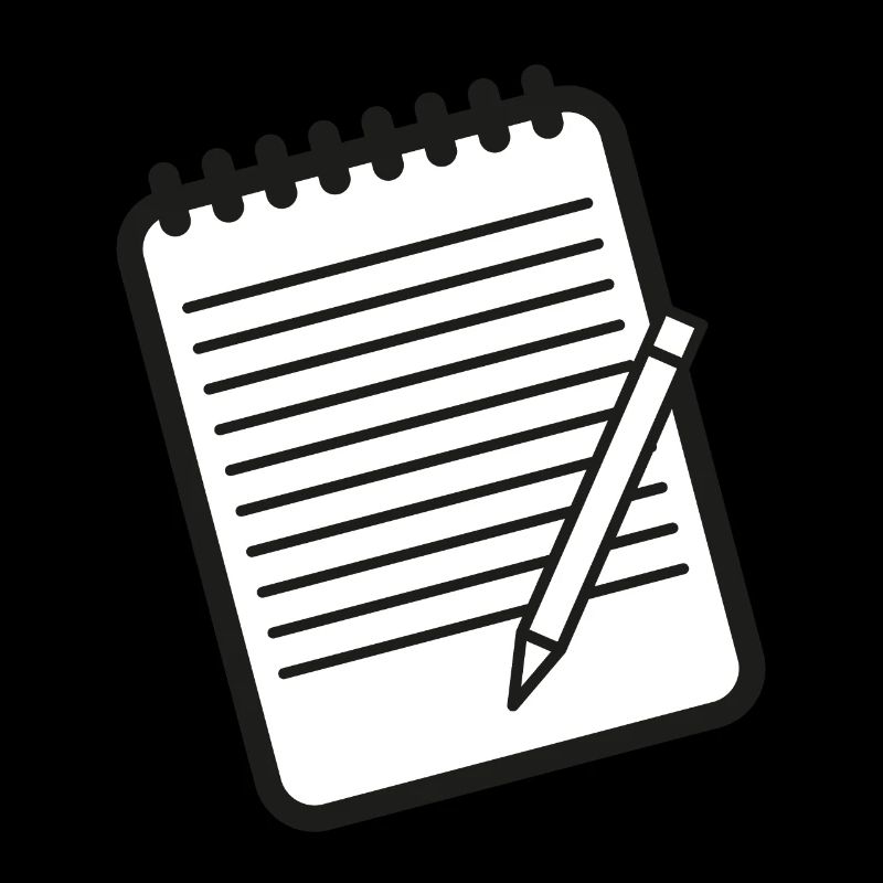 Liste de contrôle Notes Devoirs