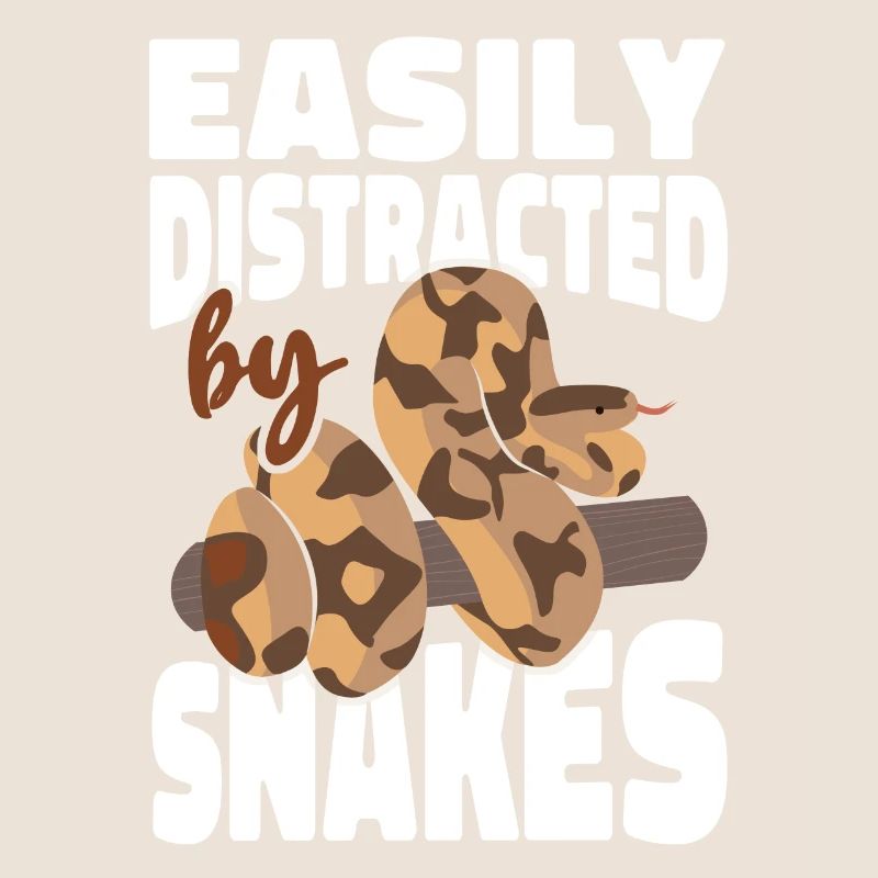 Snake Serpent Easily Distracted By