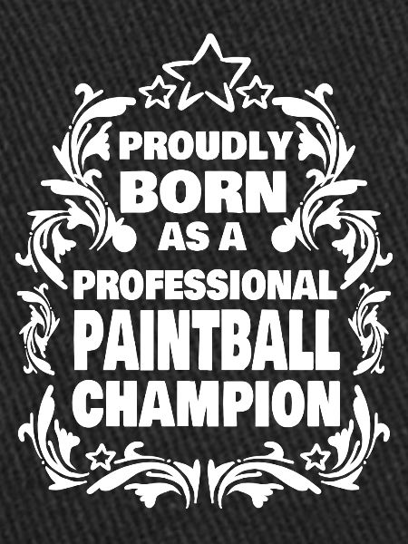 Professional Paintball Champion
