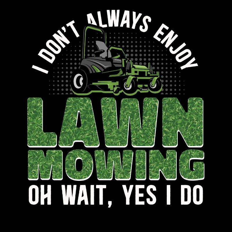 Lawn Mower Mowing Dad Father