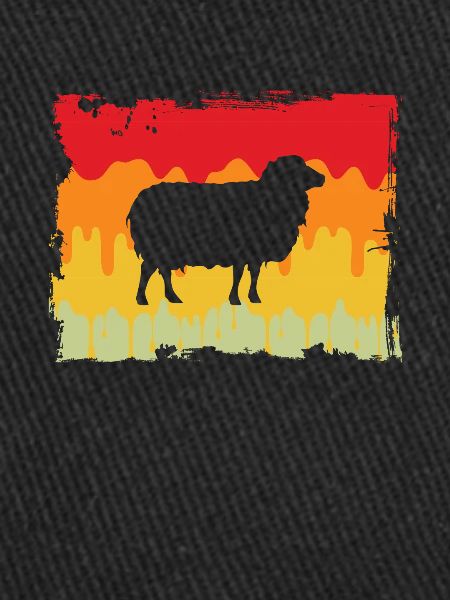 Schaf Retro
