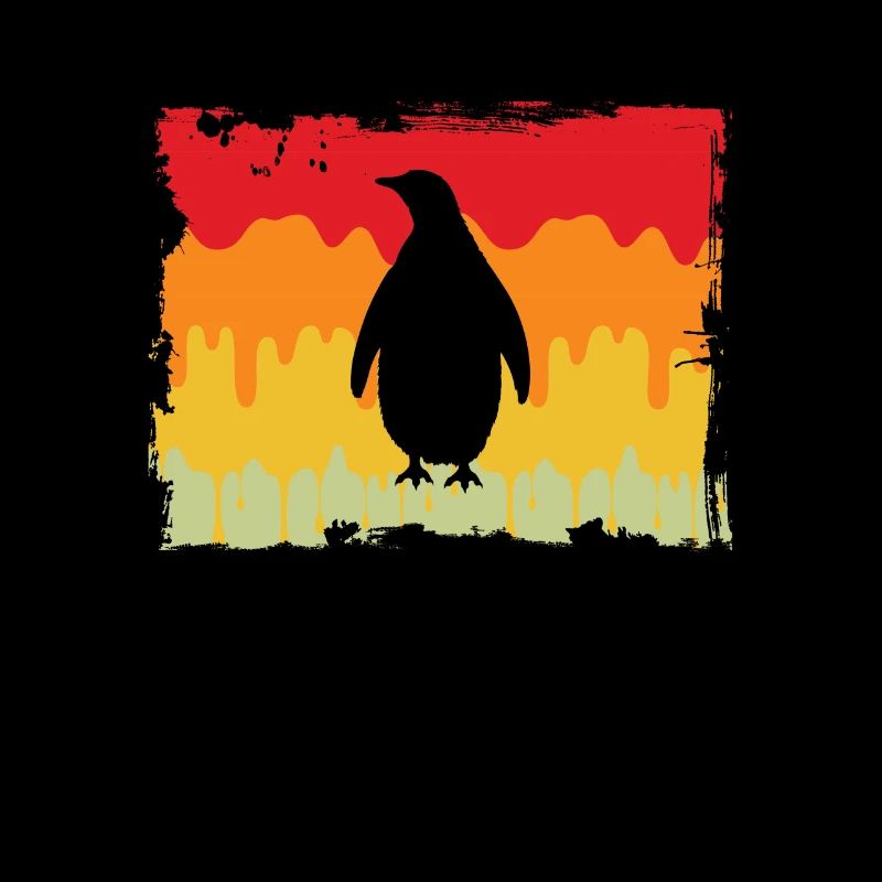 Retro Pinguin