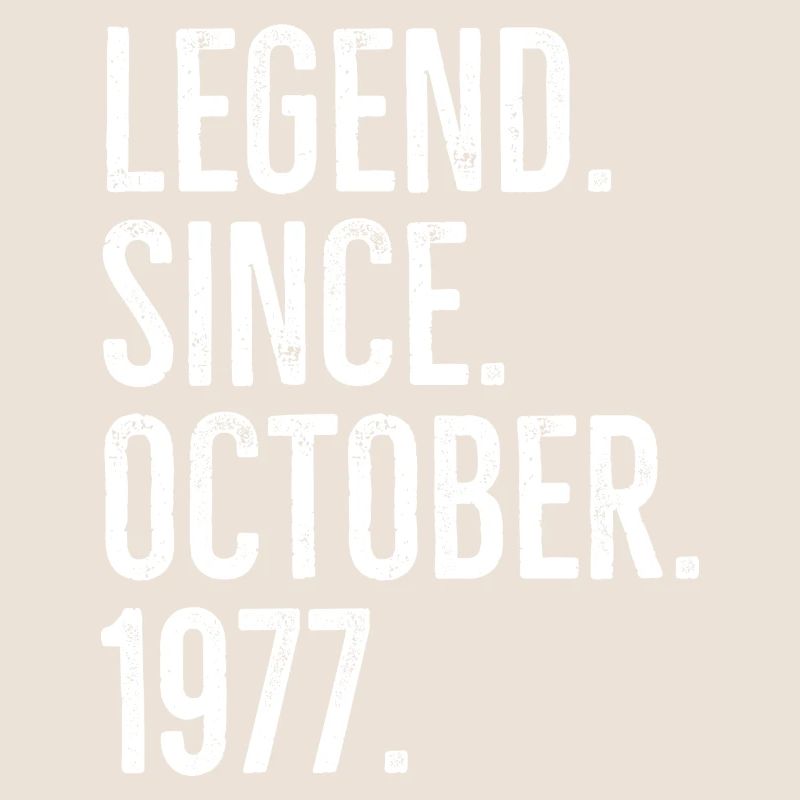 Legend Since October 1977