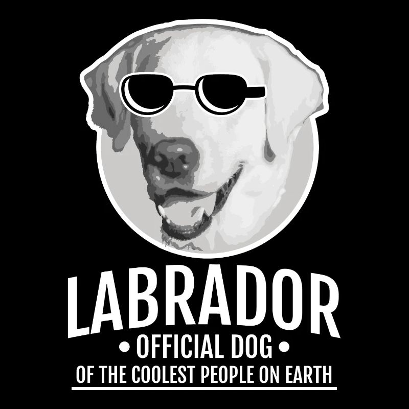 Labrador Offizieller Hund der coolsten Menschen de