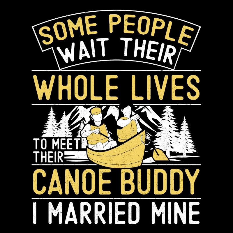 Canoe Canoeing Marriage Wedding