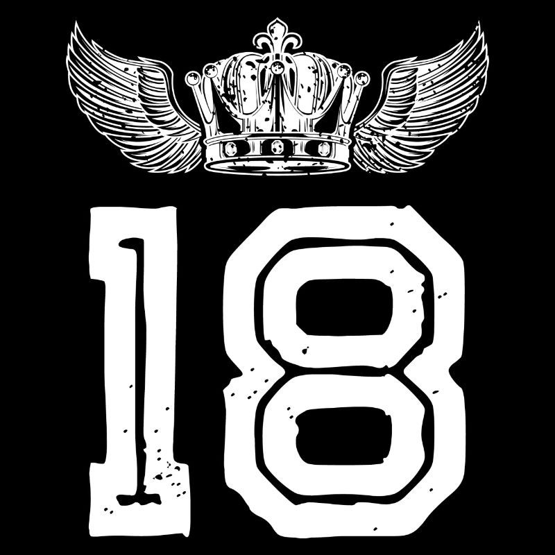 18 Zahl Krone