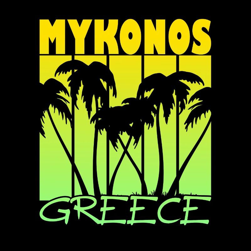 Mykonos Grèce Coucher de soleil
