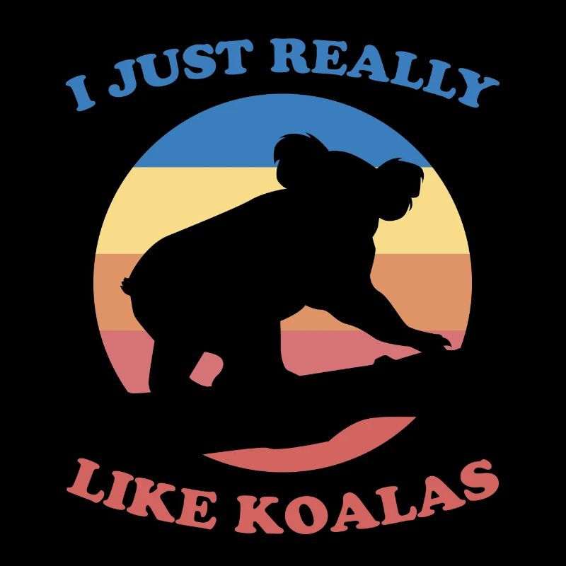 Koala Spruch Australien Beuteltier Koalas Geschenk