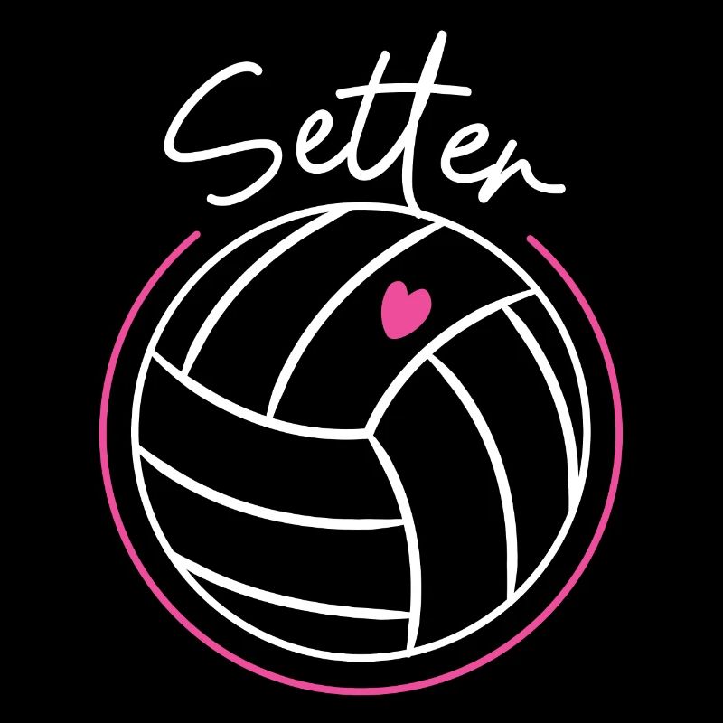 Joueur de volleyball Team Setter