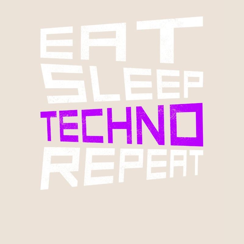manger du sommeil techno répéter